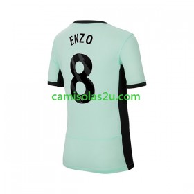 Camisolas de futebol Chelsea Enzo Fernandez 8 Equipamento 3ª 2023/24 Manga Curta